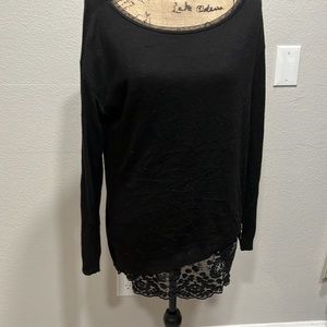 RD style black zip styled sweater